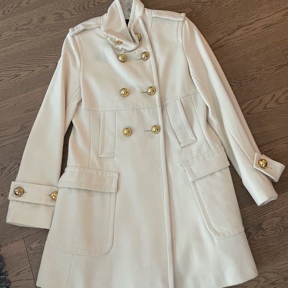 Wool jacket. Off white Color. Worn twice - Picture 1 of 3